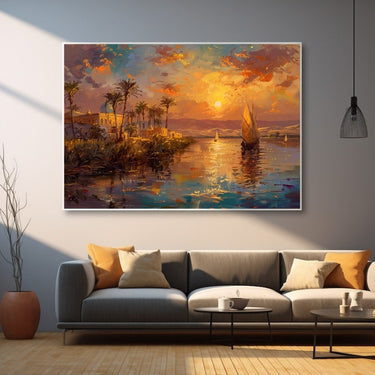 Egyptian Landscape Painting
